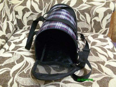 Лот: 2722560. Фото: 1. сумка переноска для маленьких... Домики, переноски, клетки, когтеточки