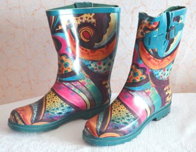 Лот: 11950025. Фото: 1. "Сапоги резиновые цветные". Сапоги