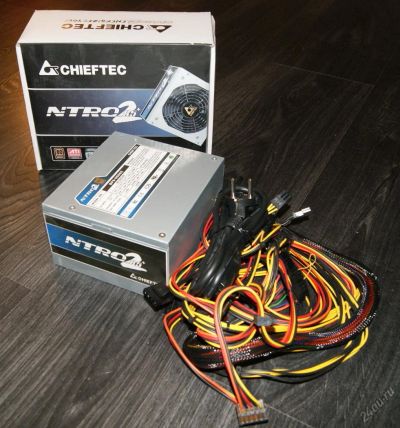 Лот: 5593181. Фото: 1. Блок питания Chieftec NITRO2 650W. Корпуса, блоки питания