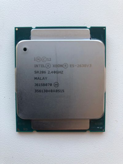 Лот: 20286747. Фото: 1. Intel Xeon E5-2630V3 (2.4-32Ghz... Процессоры