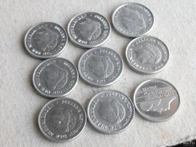 Лот: 17906768. Фото: 1. Монета 10 цент Нидерланды 1956... Европа