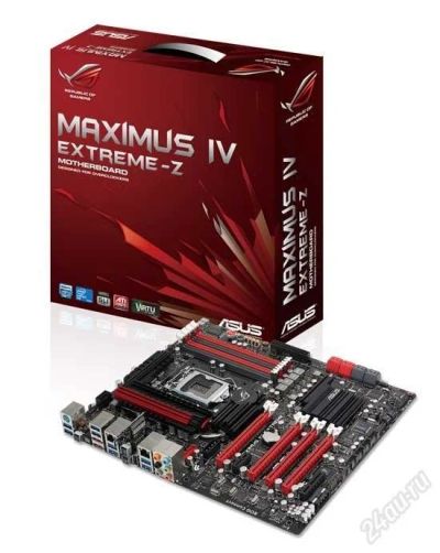 Лот: 3432279. Фото: 1. Asus Maximus IV Extreme-Z Новая... Материнские платы