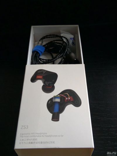 Лот: 18127855. Фото: 1. Наушники KZ ZS3. Наушники, гарнитуры