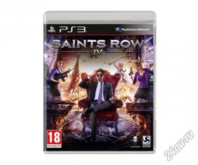 Лот: 5759359. Фото: 1. Saints row 4 Playstation 3 (ps3... Игры для консолей