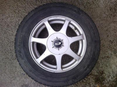 Лот: 1300223. Фото: 1. резина на литье R14. Шины на дисках