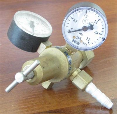 Лот: 1735212. Фото: 1. Регулятор давления (редуктор... Оборудование для газосварки, резки