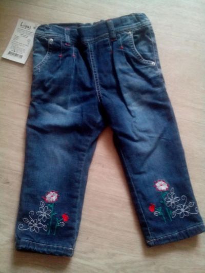 Лот: 7049481. Фото: 1. Новые джинсы на флисе утепленные. Брюки, шорты, джинсы