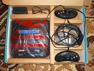 Лот: 126037. Фото: 1. Sega MegaDrive2+игры. Другое (игровые приставки, консоли, видеоигры)
