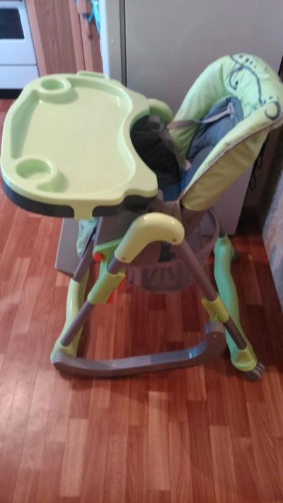 Лот: 6244595. Фото: 1. стульчик для кормления. Стульчики для кормления