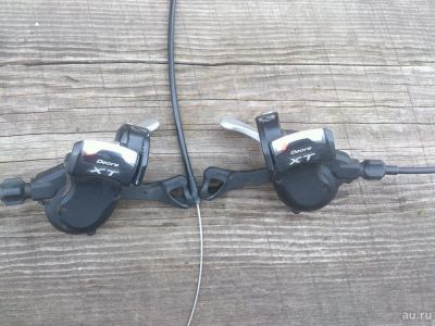 Лот: 10068429. Фото: 1. Продам манетки Shimano deore xt... Запчасти
