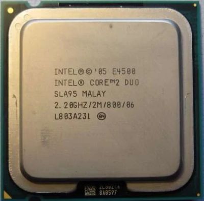 Лот: 10375077. Фото: 1. Процессор Intel Core 2 Duo E4500. Процессоры