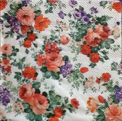 Лот: 5124400. Фото: 1. Салфетка для декупажа. Мелкие... Декупаж