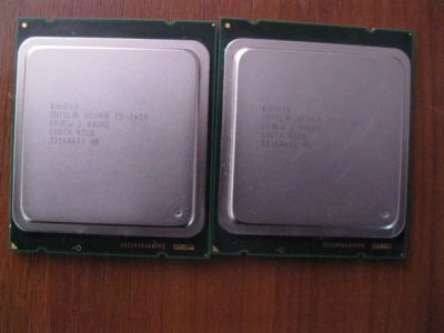 Лот: 12570972. Фото: 1. Подобранная пара Intel Xeon E5-2620. Процессоры