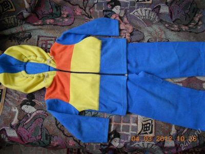 Лот: 1641326. Фото: 1. Костюм детский флисовый. Костюмы, пиджаки, комбинезоны