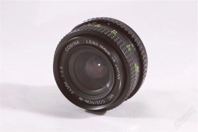 Лот: 2635428. Фото: 1. Сosina cosinon-w mc 24mm/f 2.8... Объективы