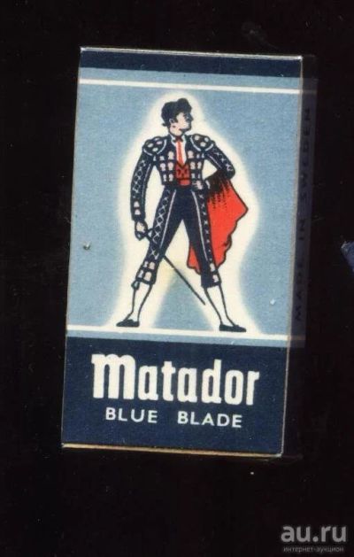 Лот: 17556395. Фото: 1. Набор лезвий "Matador blue blade... Предметы интерьера и быта