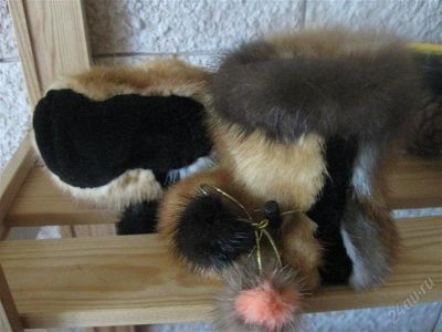 Лот: 477628. Фото: 1. Пинетки из норки. Пинетки