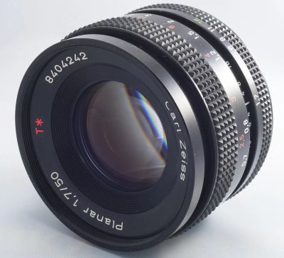 Лот: 4103141. Фото: 1. Carl Zeiss Planar 50 мм f/1.7... Объективы