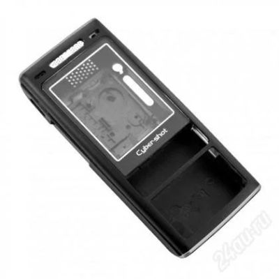 Лот: 1740583. Фото: 1. Корпус Sony Ericsson K790 (черный... Корпуса, клавиатуры, кнопки