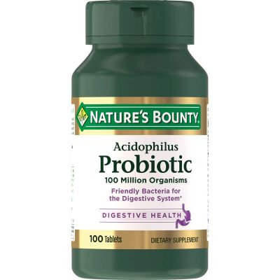 Лот: 23716323. Фото: 1. Нэйчес Баунти Ацидофилус капсулы... Лекарства