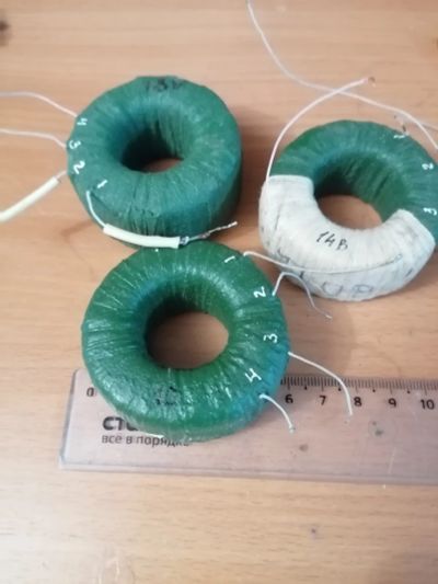 Лот: 25763348. Фото: 1. Трансформаторы тор тороидальные... Трансформаторы, катушки