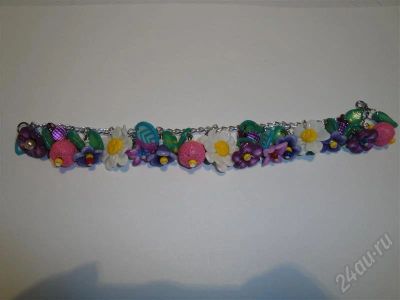Лот: 309598. Фото: 1. Изделия из полимерной глины браслет... Браслеты