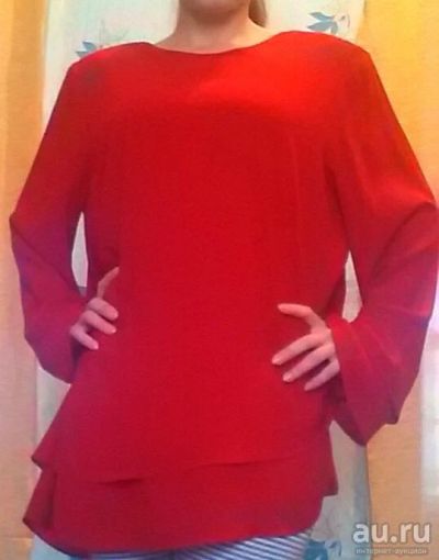 Лот: 9394427. Фото: 1. Изумительно красивая, женственная... Блузы, рубашки, водолазки