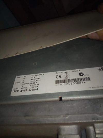 Лот: 25902688. Фото: 1. Преобразователь частоты (частотник... Промышленное