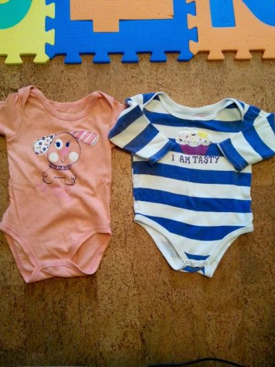 Лот: 7513265. Фото: 1. 2 бодика Gloria Jeans, Р.74. Ползунки, распашонки, слипы