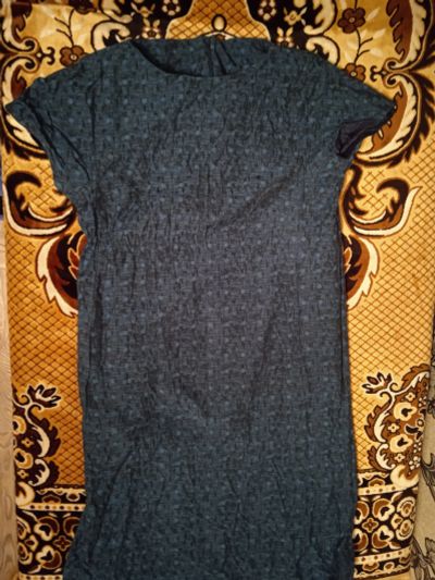 Лот: 17155396. Фото: 1. Платье синее. Платья