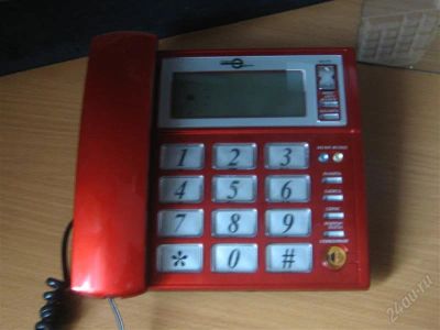 Лот: 2263866. Фото: 1. Телефон двухлинейный проводной... Проводные телефоны