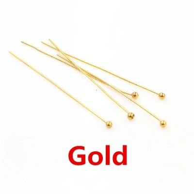 Лот: 25882645. Фото: 1. Пины металлические «Шарик» — штифты... Материалы для ручной работы