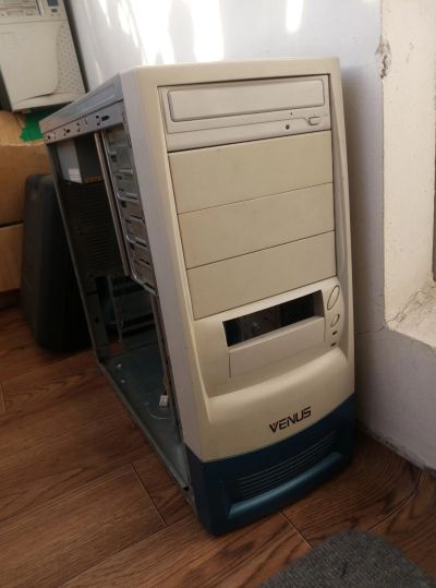 Лот: 11954495. Фото: 1. Корпус с блоком и материнкой. Корпуса, блоки питания