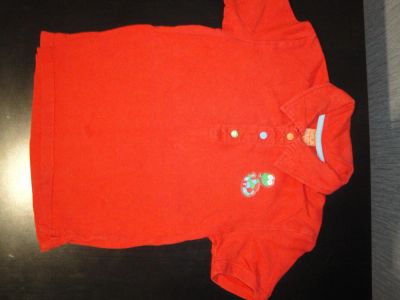 Лот: 4875465. Фото: 1. Футболка красная Sela. Футболки, поло, топы, лонгсливы