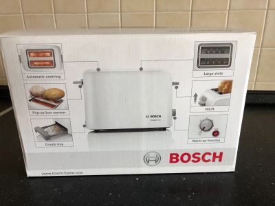 Лот: 13511800. Фото: 1. Тостер Bosch TAT 3A011. Кухонная