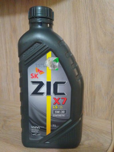 Лот: 16073781. Фото: 1. Масло моторное зик 5в30, zic x7... Масла, жидкости