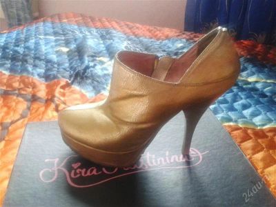 Лот: 2138148. Фото: 1. ботильоны Кира Пластинина!!. Ботильоны, полусапожки