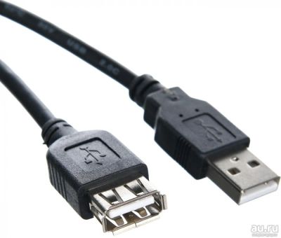 Лот: 16529016. Фото: 1. Кабель USB 2.0 AM/AF 1.8м Telecom... Шлейфы, кабели, переходники
