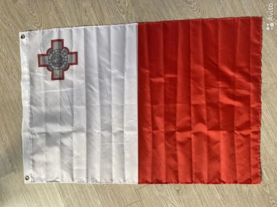 Лот: 19224625. Фото: 1. Флаг Мальты 90 х 60 см ,175х100... Интерьерные наклейки