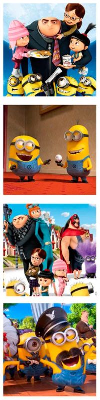 Лот: 6848254. Фото: 1. Закладка Миньоны. Школьная канцелярия