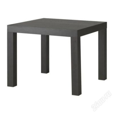 Лот: 1935461. Фото: 1. Придиванный столик, черно-коричневый... Столы, стулья, обеденные группы