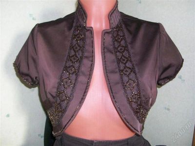 Лот: 2696651. Фото: 1. Красивое болеро OGGI с кружевом... Пиджаки, жакеты, жилеты