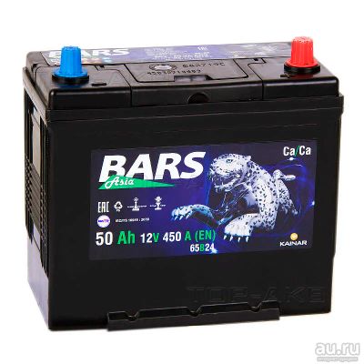 Лот: 10781626. Фото: 1. Аккумулятор автомобильный BARS... Аккумуляторы