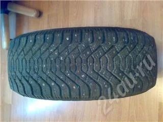 Лот: 434376. Фото: 1. зимняя резина 2 колеса Goodyear... Другое (авто, мото, водный транспорт)
