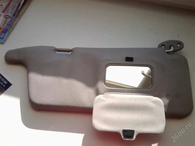 Лот: 2005667. Фото: 1. козырек водительский (с зеркалом... Салон