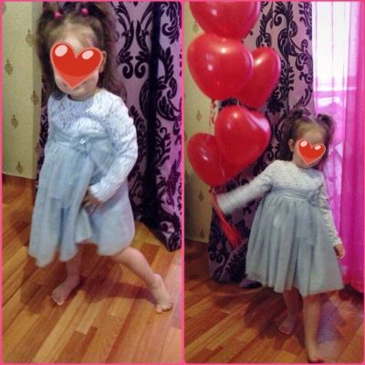 Лот: 10592597. Фото: 1. Красивое платье. Размер 98. на... Платья, сарафаны