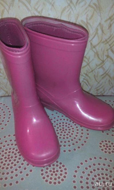 Лот: 9627197. Фото: 1. Сапоги резиновые для девочки р... Сапоги