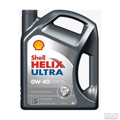 Лот: 12497391. Фото: 1. SHELL Helix Ultra 0W-40 4 л. Масла, жидкости