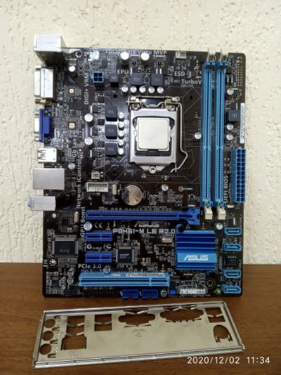 Лот: 16926357. Фото: 1. Материнская плата Asus P8H61-M... Материнские платы