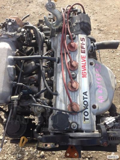 Лот: 7246200. Фото: 1. Живой Двигатель 4A-FE. Видео. Запчасти